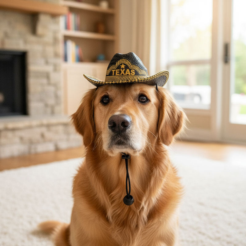 🤠 Mini Cowboy Hat for Pets – Tiny Hat, Big Personality! 🐾✨