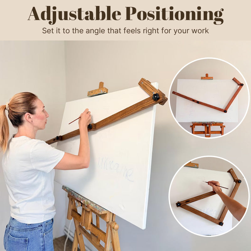 🎨🖌️ Canvas Support Stick – Steady Painting, Better Control