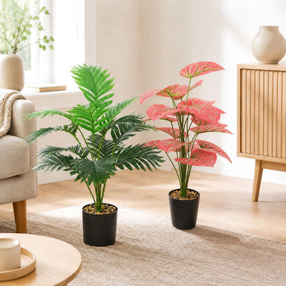 🌿 Artificial Potted Plants💦Bring Your Space to Life—No Watering Required! 🌿🚫