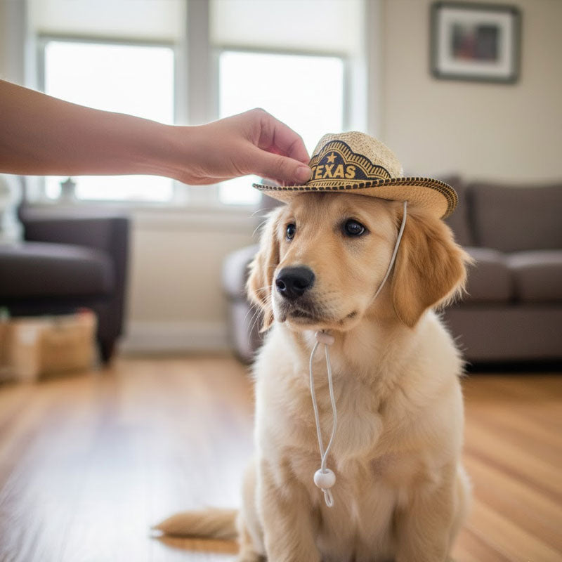 🤠 Mini Cowboy Hat for Pets – Tiny Hat, Big Personality! 🐾✨