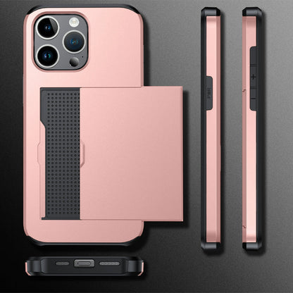 Short sliding cell phone case