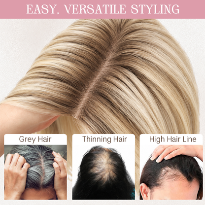 ✨Confidence Hair Topper -- Natural-Looking Volume Without the Wig