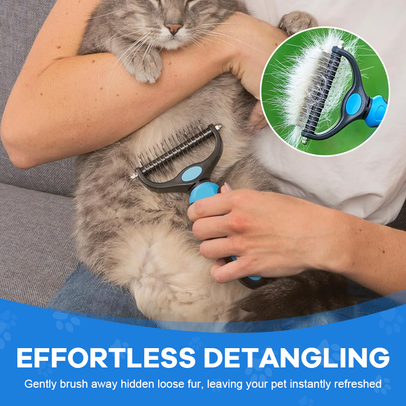 🐶Professional de-shedding brush for dogs and cats🐱