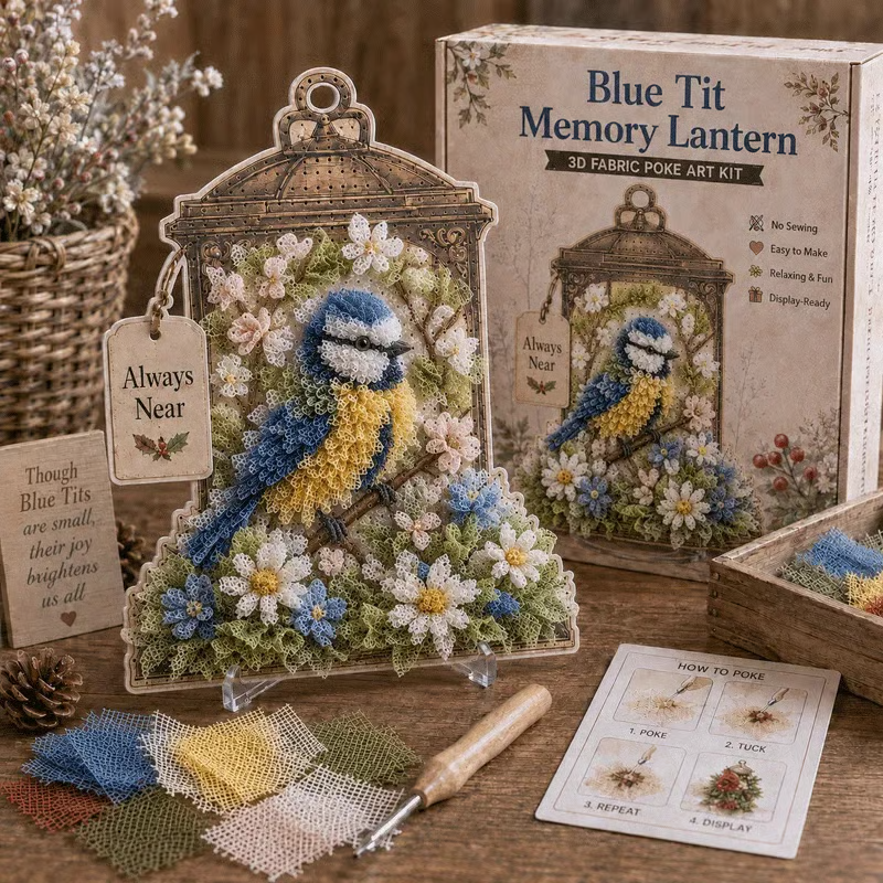 🕊️3D Fabric Memory Lantern Kit – Craft a Heartfelt Keepsake of Everlasting Love! ❤️✨