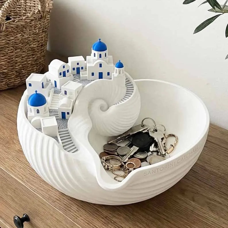 Bring The Sun-Drenched Magic Of Santorini Straight To Your Home! 🌊🏛️🤍