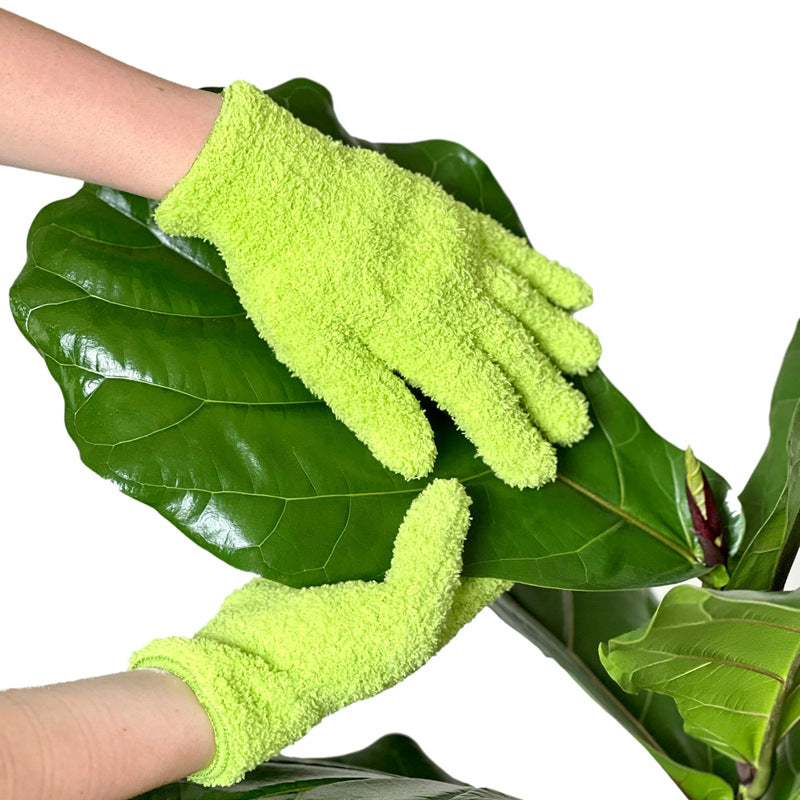 🧤 Dust with a touch – microfiber gloves that grab every speck! ✨
