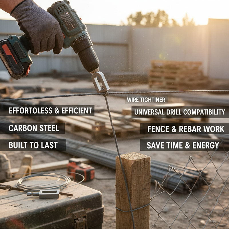 🔩 Wire Twister – Fast Wire Twisting Tool For Power Drills ✨