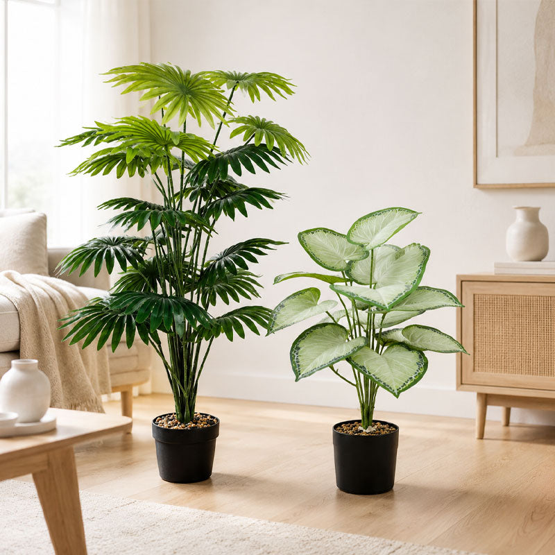 🌿 Artificial Potted Plants💦Bring Your Space to Life—No Watering Required! 🌿🚫