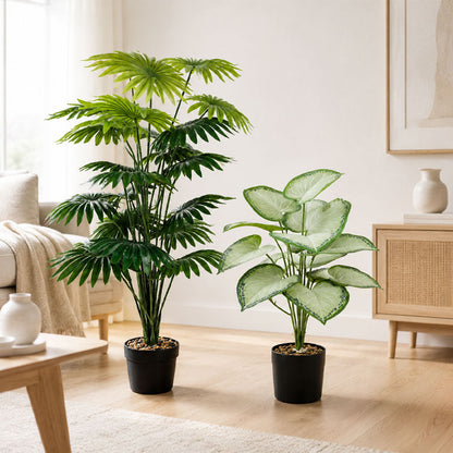 🌿 Artificial Potted Plants💦Bring Your Space to Life—No Watering Required! 🌿🚫