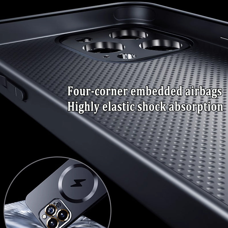 📱Magnetic Frosted And Drop-Resistant Phone Case – Stable, Fast, And Stylish, All In One Case!