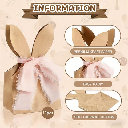 Charming Bunny Ear Easter Bags 🐰 Add a Special Touch to Your Celebrations