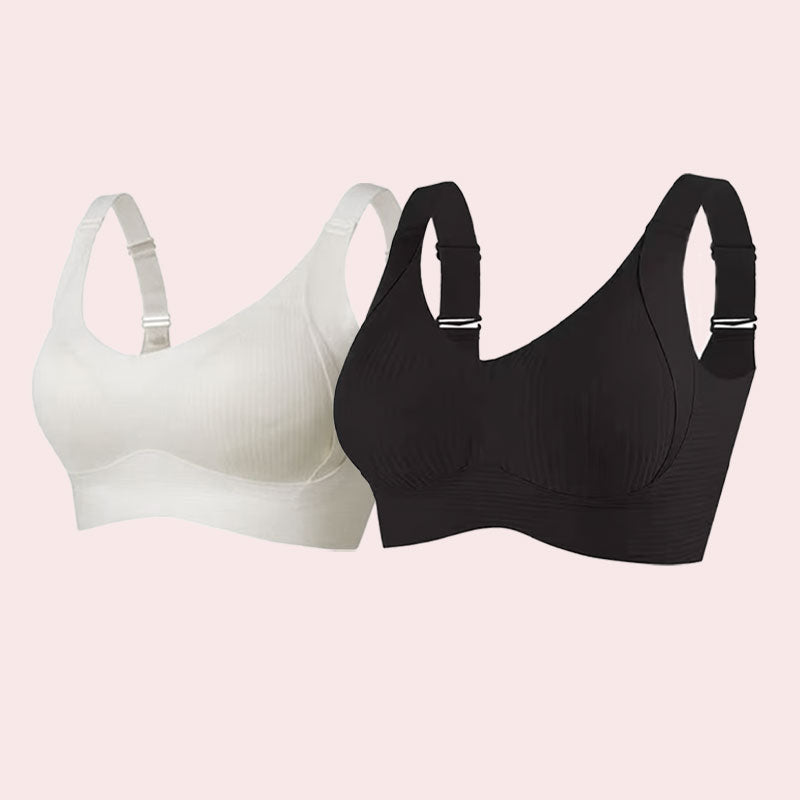 ⏳Special weekly offer for a limited period🎁Ribbon push-up bra for women with adjustable curved straps