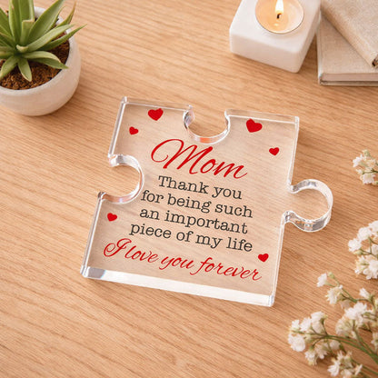 🧩❤️ You are the indispensable piece of the puzzle in my life..🏠