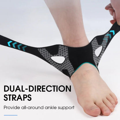🏃‍♂️Adjustable Elastic Ankle Brace – Reclaim Your Stride & Stability! ✨
