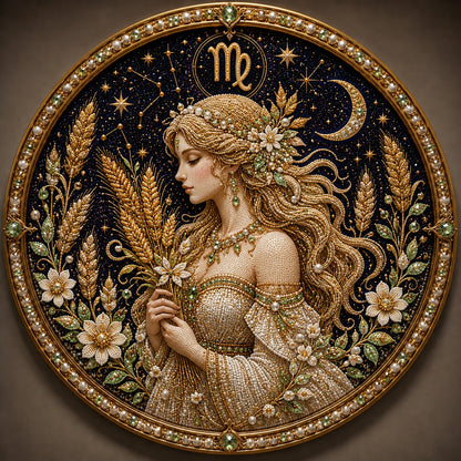 🌙✨Personalized 12 Zodiac Pearl Art Kit – Relax & Create! 🌌