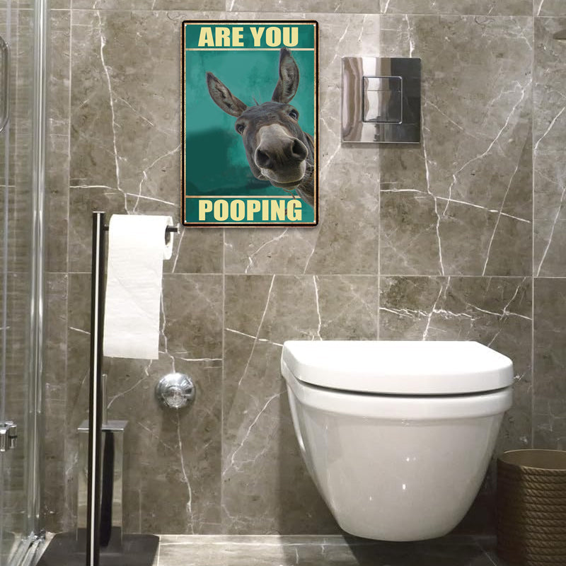 🚽Funny Bathroom Wall Decor Signs – Quirky Toilet Hangings For A Good Laugh 😂