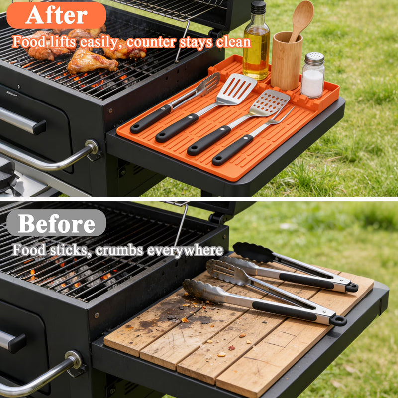 Keep Your Griddle Side Table Perfectly Organized And Mess-Free! 🥩🔥🧴