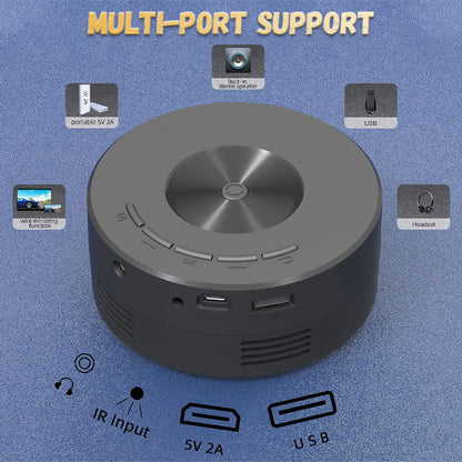 🔥time-limited offer🔥Cinema-quality experience! Mini LED Projector