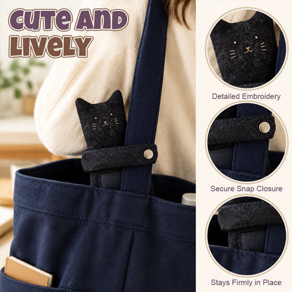 🧸🎀 Cute Bear & Cat Zipper Bag Charm — Playful Storage Pouch for Handbags & Totes