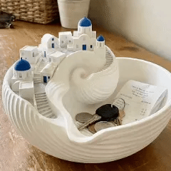 Bring The Sun-Drenched Magic Of Santorini Straight To Your Home! 🌊🏛️🤍