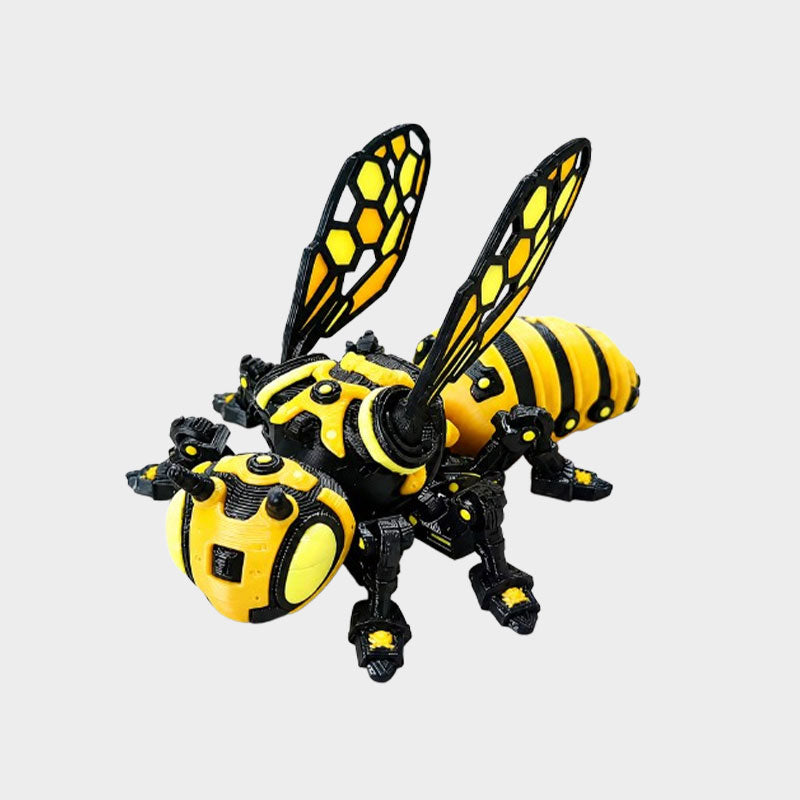 🐝 A bee that never tires – mechanical figurine brings whimsy to your workspace! 🛠️