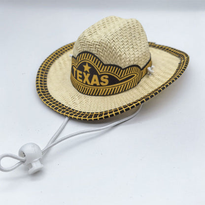 🤠 Mini Cowboy Hat for Pets – Tiny Hat, Big Personality! 🐾✨