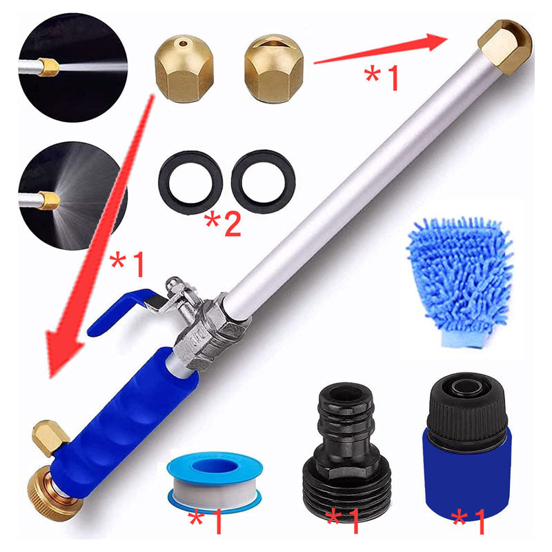 💪 Blast away grime with high pressure – then water your roses with a flick! 🌹🚿