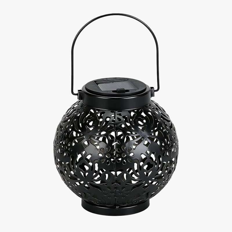 ✨ Transform Your Backyard into a Magical Wonderland! 🌙 Solar Hollow Patterned Lights 🏮