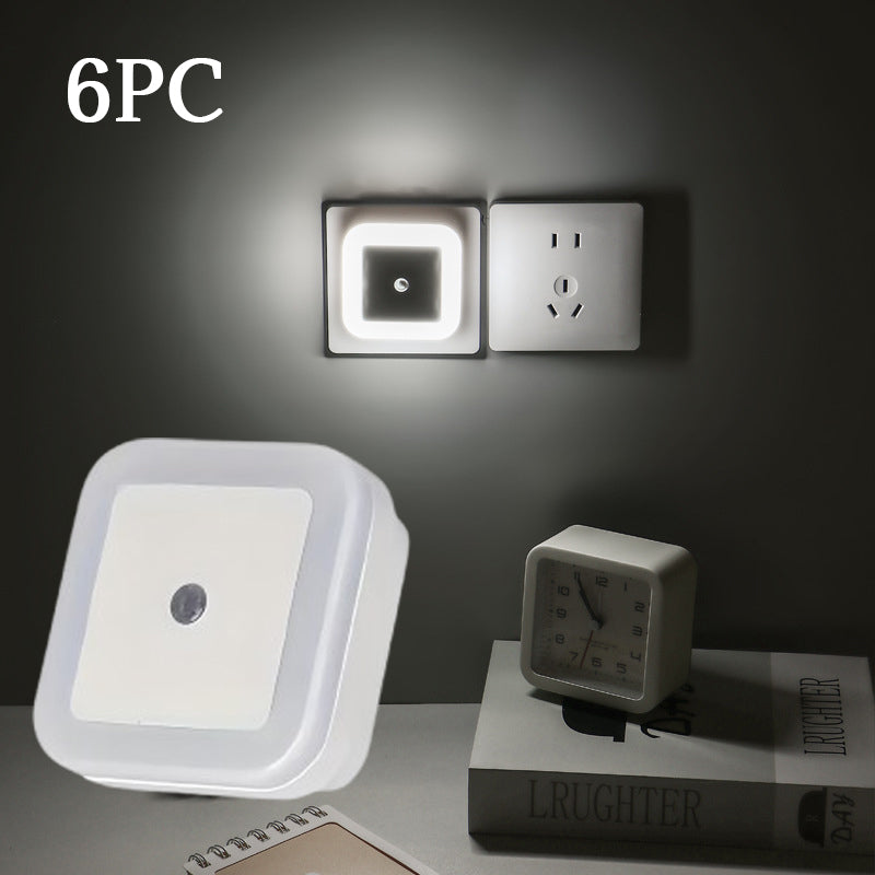 Plug-in LED Night Light with Dusk-to-Dawn Sensor – Energy-Efficient Guide Light for Hallway, Landing & Bedroom