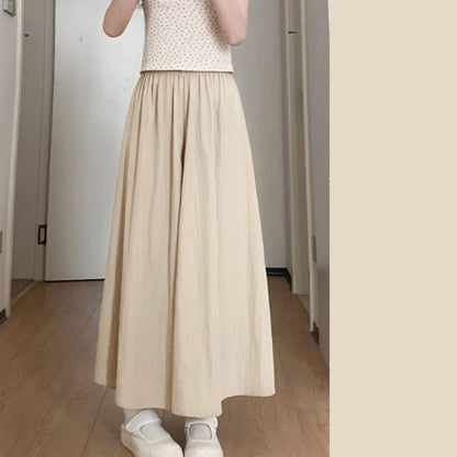 🔥Buy more than one to enjoy the discount🍑SUMMER HIGH WAIST WIDE LEG SKIRT PANTS WOMEN