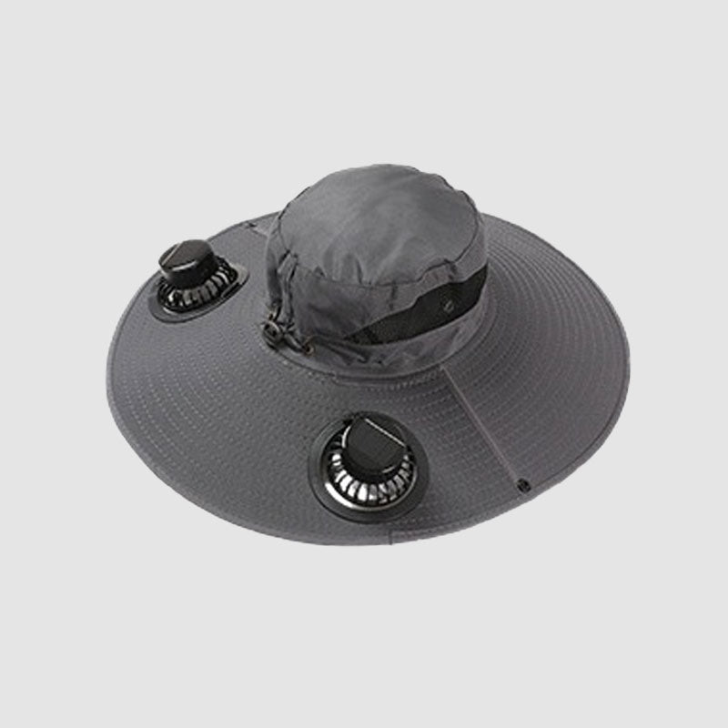 🧢 Turbine solar-powered fan hat: the ultimate hands-free cooling gadget! 🌪️