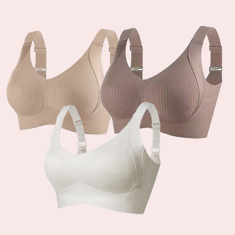 🎁Last day: buy 1, get 3 packs🔥Super supportive bra | Push-up bra without underwire👍No more sagging breasts