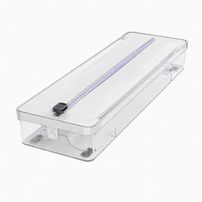 🍳 2-in-1 Kitchen Foil & Cling Film Dispenser with Sliding Cutter! ✂️