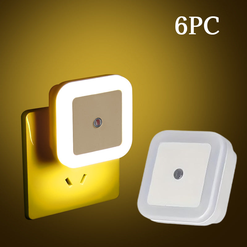 Plug-in LED Night Light with Dusk-to-Dawn Sensor – Energy-Efficient Guide Light for Hallway, Landing & Bedroom