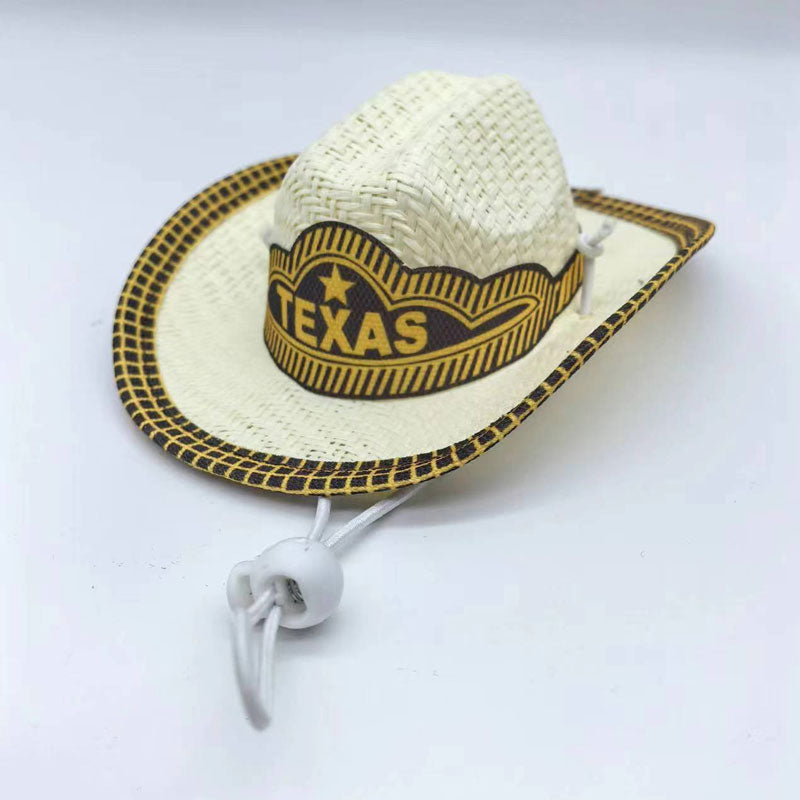 🤠 Mini Cowboy Hat for Pets – Tiny Hat, Big Personality! 🐾✨