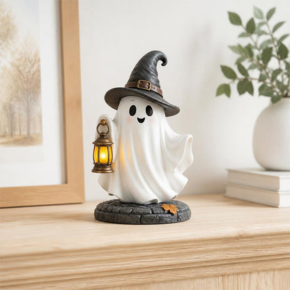 👻 Adorable Ghost Figurines: Cute Halloween & Autumn Desk Decor! 🎃