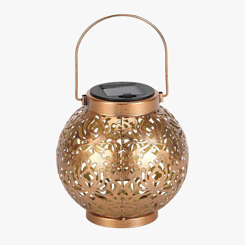 ✨ Transform Your Backyard into a Magical Wonderland! 🌙 Solar Hollow Patterned Lights 🏮