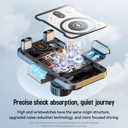 🔥HOT SALE 60% OFF🎁⚡Over 50,000 sold! 📱Smart 2-in-1 Car Rotating Mobile Phone Holder & Wireless Charger⚡