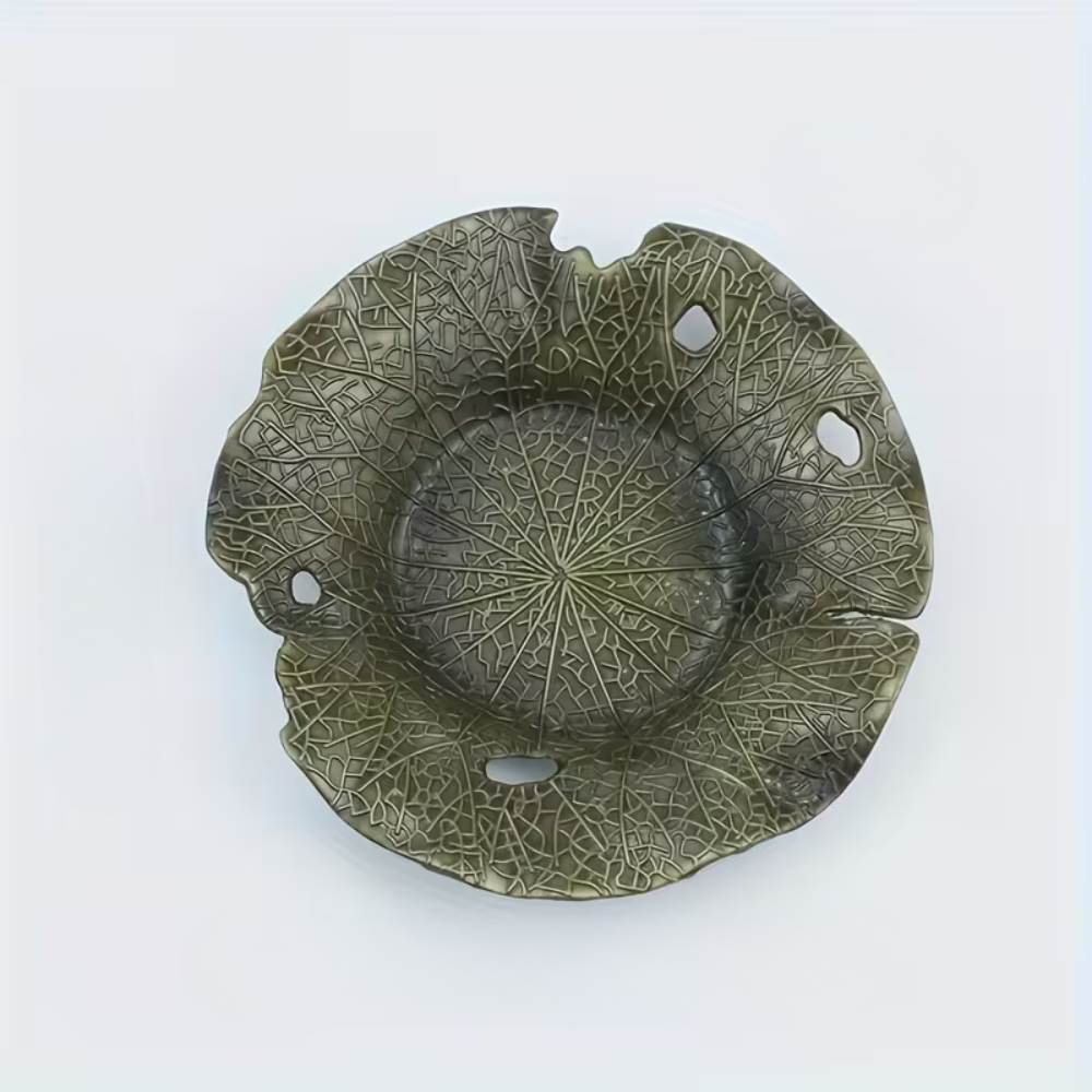 🐸🪔 Zen Frog Incense Holder — Antique Brass Finish with Ash-Catching Lily Pad Tray
