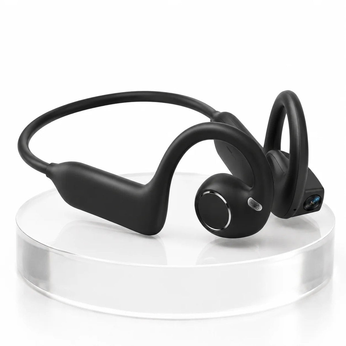 🎧 8MP Smart Camera Open-Ear Headset: Hands-Free POV Video & Audio! 🎥