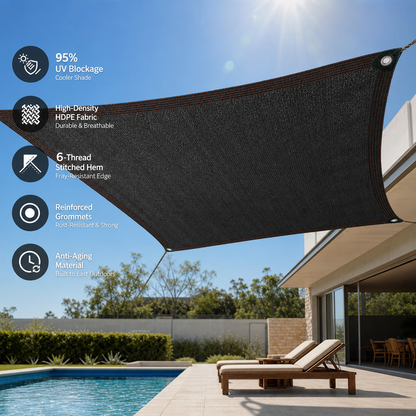 Sun protection is that simple! 🔥☀️ I’ve created a little cool haven 🌱🛡️