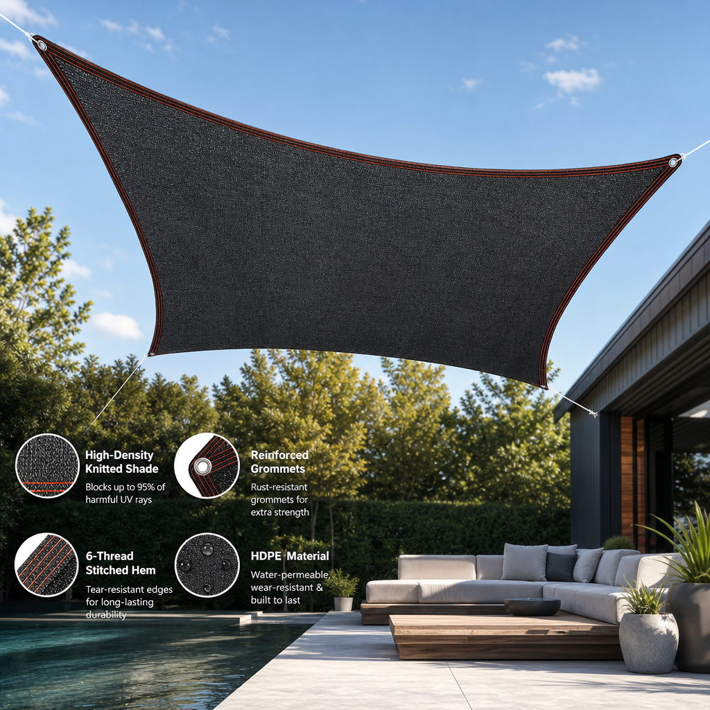 Sun protection is that simple! 🔥☀️ I’ve created a little cool haven 🌱🛡️
