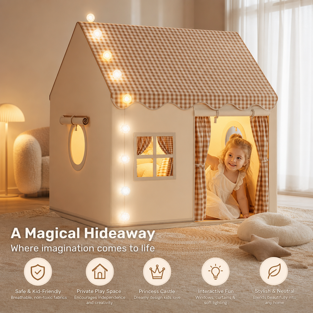 Give your child a magical space to dream, play and explore! 🏡✨🧙‍♂️