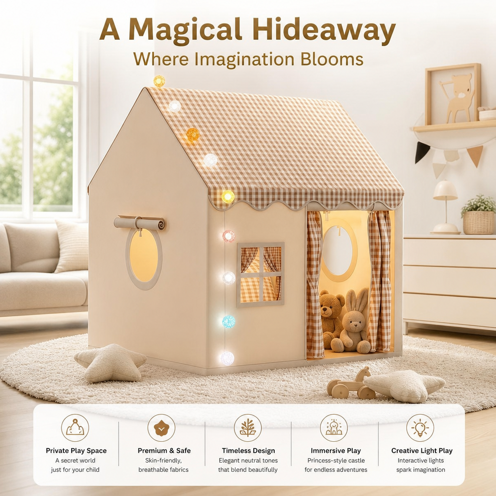 Give your child a magical space to dream, play and explore! 🏡✨🧙‍♂️