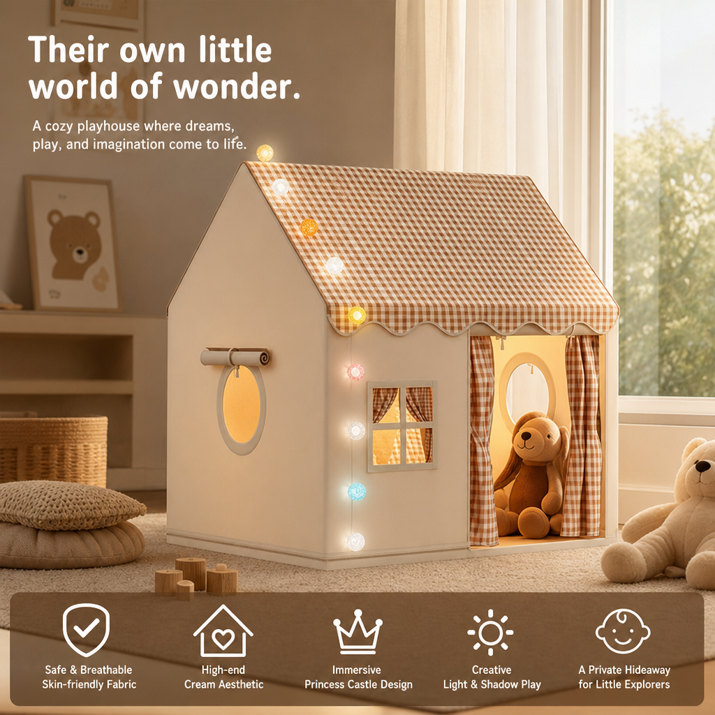 Give your child a magical space to dream, play and explore! 🏡✨🧙‍♂️