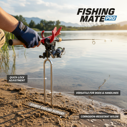 🔧 No more wobble, no more slip – your rod stays locked until you're ready to fight! 🎣💪