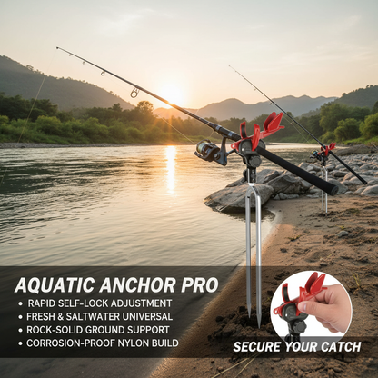 🔧 No more wobble, no more slip – your rod stays locked until you're ready to fight! 🎣💪