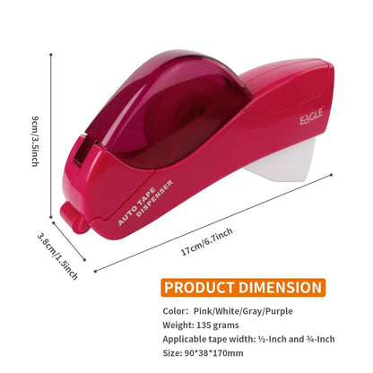 ✂️📦 Automatic Tape Dispenser — One-Handed, Battery-Free, Clean Cut Every Time