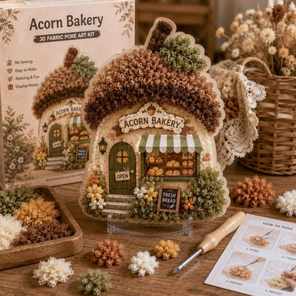 🏡Build a Cozy  Fairytale Village – No Sewing Needed! ✨