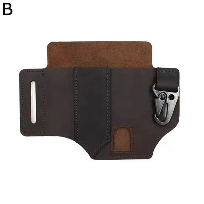 🛠️ Multi Tool Belt Leather Storage Bag 🏕️